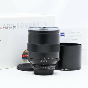 カールツァイス Carl Zeiss Apo Sonnar T* 135mm F2 ZF.2 ニコンF用