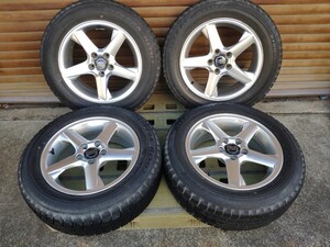 ☆ボルボ純正☆　16インチアルミ&スタッドレスタイヤ　205/60R16　4本セット　V70など　 ☆岐阜発☆