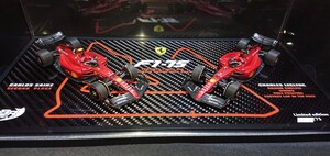 1/43 Ferrari F1-75 GP BAHRAIN 2022 CHARLES LECLERC CARLOS SAINZ BBR ルクレール&サインツ スペシャルパッケージ バーレーンGP