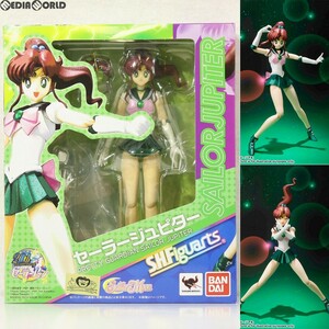 【中古】[FIG]S.H.Figuarts(フィギュアーツ) セーラージュピター 美少女戦士セーラームーン 完成品 可動フィギュア バンダイ(61160629)