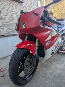 当時物　RVF400　FRPカウルセット　耐久用　ハシモトレーシング　NC35