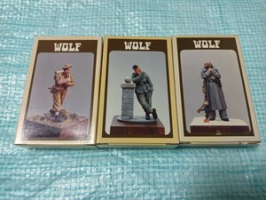 ★3点セット WOLF ミリタリー German 1/35 ドイツ Wounded British Infantryman イギリス レジンフィギュア