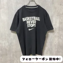 古着 used　NIKE　ナイキ　半袖ロゴプリントTシャツ　黒　DRY FIT