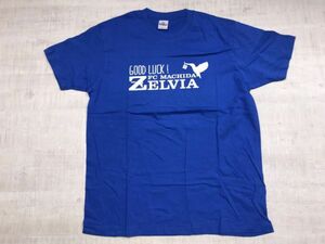 FC町田ゼルビア FC MACHIDA ZELVIA Jリーグ サッカー チーム スポーツ 応援 サポーター 半袖Tシャツ カットソー メンズ L 青　deslawear