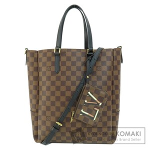 LOUIS VUITTON ルイヴィトン N60348 ベルモント NB BB ダミエ トートバッグ ダミエキャンバス レディース 中古