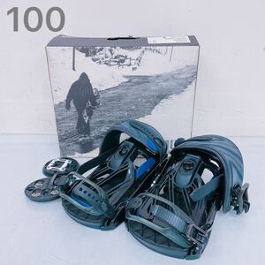 12Ｅ019 SALOMON サロモン スノーボードバインディング Mサイズ スノボ スポーツ レジャー 元箱付