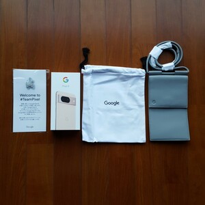 新品未使用未開封 Google pixel8 ローズ 128GB Rose Googleストア限定ポーチ 限定ピンバッチ付き 一括購入済 SIMフリー 早い者勝ち その8