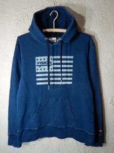 to5800　VISION　STREET　WEAR　ヴィジョン　ストリート　ウェア　プルオーバー　スウェット　パーカー　インディゴ調　人気