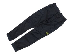 19SS ストーンアイランド STONE ISLAND ロゴパッチ ストレッチ ワークパンツ イージー カーゴパンツ 701532203 国内正規 W31