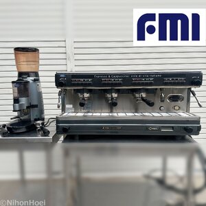 FMI チンバリー コーヒーマシン ＆ 専用ミル ◆ M32DO-DT/3SV ◆ マグナム DO-1.6 2007年製 ◆ ラ・チンバリ エスプレッソ