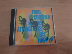 ★Elvis Costello & The Attractions エルヴィス・コステロ&ジ・アトラクションズ★Get Happy!! ゲット・ハッピー!!★CD★中古品