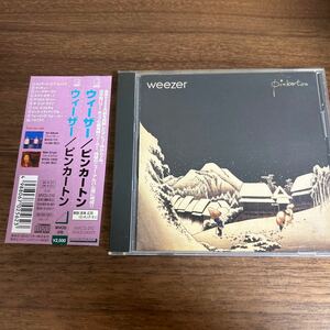 【国内盤】weezer pinkerton ウィーザー ピンカートン リヴァース・クオモ【帯付】