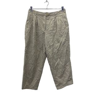 TOMMY HILFIGER チノパンツ コットンパンツ W36 トミーヒルフィガー ビッグサイズ ベージュ コットン 古着卸 アメリカ仕入 2403-1040