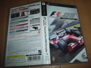 中古 PSP F1 05 Formula One 2005 Portable 即決有 送料180円 