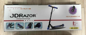 未使用品　JD RAZOR　MS-205RB　キックボード　子供　ハンドブレーキ有り　