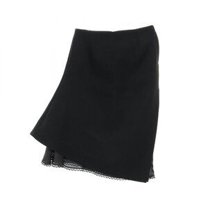 サカイ Wool Melton Skirt ブランドオフ Sacai ウール スカート ウール 中古 レディース