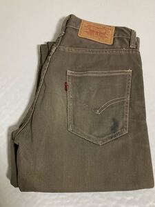 60s リーバイス 5200 ピケ W29 ビックE グレー デニム USA製 Levi’s 米国製 パンツ 60年代 ビンテージ ジーンズ