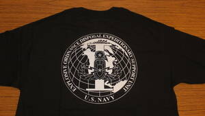 【US NAVY】EOD 米海軍爆発物処理班 第一遠征支援部隊 USN ESU ONE TシャツサイズL 米海軍コロナド水陸両用戦基地 米海軍特殊戦センター