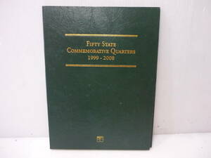 3333　FIFTY STATE COMMEMORATIVE QUARTERS 1999-2008 Archival Quality 冊子 アメリカコインセット 現状品 保管品