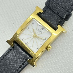 L003-I57-2470◎ HERMES エルメス HH1.201 Hウォッチ レディース 腕時計 2針 QUARTZ クォーツ 2856759 稼働