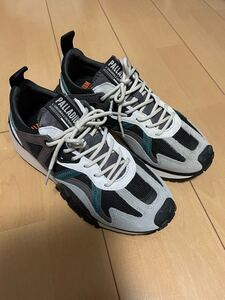 中古美品 メンズ男性 パラディウム PALLADIUM TROOP RUNNER OUTCITY アウトドアシューズ スニーカー 25.5cm USA7.5 08876-066-M