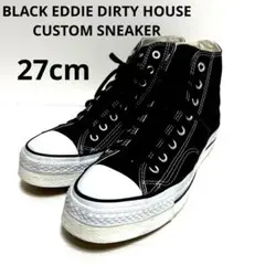 BLACK EDDIE DIRTY HOUSE CUSTOM SNEAKER