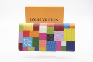 ☆安心の３大保証☆ ABランク ≪LOUIS VUITTON ルイ ヴィトン/二つ折り長財布≫ N60457 ダミエ グラフィット 3D ポルトフォイユ ブラザ 美