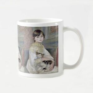 ルノワール『 ジュリー・マネあるいは猫を抱くこども 』のマグカップ