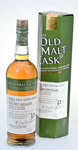 ★希少・70年代　グレンスペイ32年　GLEN SPEY1976-2009　ダグラスレイン　オールド・モルト・カスク (OMC） DOUGLAS LAING　Old Malt Cask