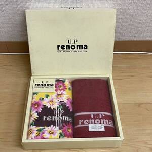 U.P renoma レノマ　タオルセット　フェイスタオル ウォッシュタオル 　no.107