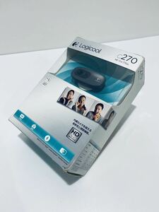 美品 ロジクール ウェブカメラ C270 ブラック HD 720P ウェブカム ストリーミング 小型 シンプル (H-313)