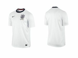 ★新品 ナイキ イングランド代表 2013 ユニフォーム ホーム 半袖 レプリカ Sサイズ NIKE ENGLAND 150周年記念