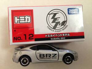 トミカイベントモデルNO12スバルBRZ新品