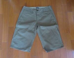 【美品】R.J.B / EVENT LTD HALF PANTS　CP102H-LTD オリーブ W32 / ハーフパンツ