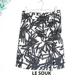 【ルスーク】LE SOUK　ミニスカート　日本製　38