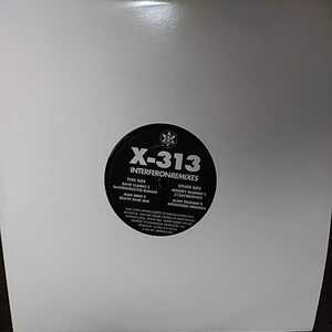 12inch US盤/X-313 INTERFERON REMIXES