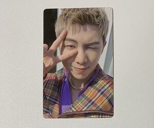 RM ナムジュン 防弾少年団 BTS Memories of 2021 Blu-ray 特典 トレカ Photocard