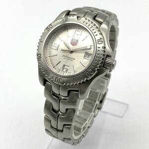 AY1587■【稼働】TAG Heuer タグホイヤー PROFESSIONAL プロフェッショナル WT1312 腕時計 200M QUARTZ クォーツ アナログ デイト シルバー