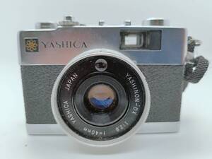 302 【外観並級】YASHICA（ヤシカ）フィルムカメラ ELECTRO 35 MC シャッター動作OK