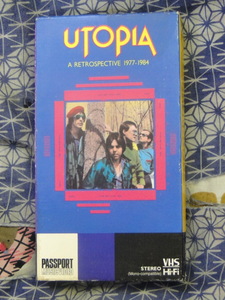 UTOPIA / A RETROSPECTIVE 1977-1984 ★VHS★ トッド・ラングレン / ユートピア