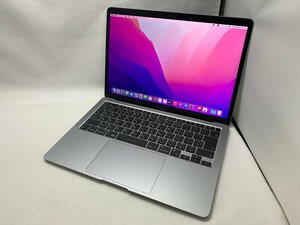 １円スタート！！ Apple MacBook Air A2337 (M1, 2020) スペースグレイ 訳あり品 [Nmc]