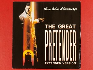 ◇英盤 フレディ・マーキュリー Freddie Mercury/The Great Pretender (Extended Version) QUEEN/12インチ、12R6151 #T12YK2