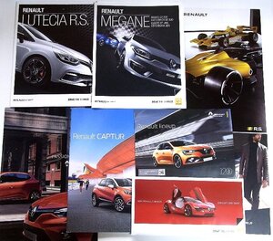 ★☆外車カタログ【ＲＥＮＡＵＬＴ・ルノー●６冊など】2015年ぐらい☆★