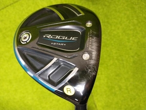 Callaway ROGUE STAR(2018) フェアウェイウッド #3 Speeder EVOLUTION フレックスR ロフト角15゜ キャロウェイ ローグスター ゴルフクラブ