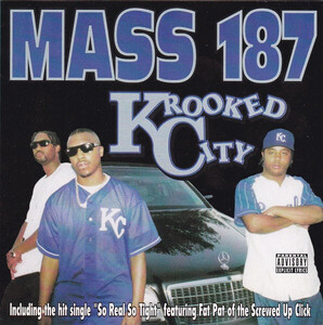 【G-RAP】MASS 187 / Krooked City １９９７ Kansas City, MO【GANGSTA RAP】オリジナル盤