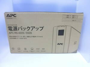 PC祭 APC 無停電電源装置 電源バックアップ BR400S-JP 未使用 未開封 RS 400S/550S 落雷 トラブル データ保護