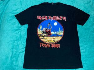 IRON MAIDEN アイアン・メイデン Tシャツ L バンドT ロックT ツアーT Fear of the Dark Live After Death Powerslave Killers NWOBHM