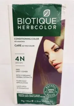 Biotique herb color 4N オーガニックヘアカラーハーブエキス