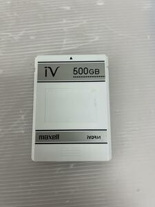 【初期化済】マクセル　maxell iVDR-S 500GB カセットHDD
