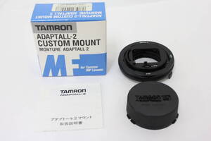 【美品 返品保証】 【未使用】 タムロン Tamron Adaptall-2 Canon FDマウント アダプトール v6696